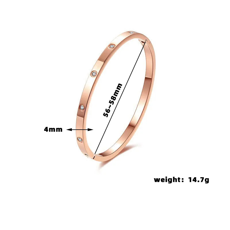 Brazalete rígido con circones