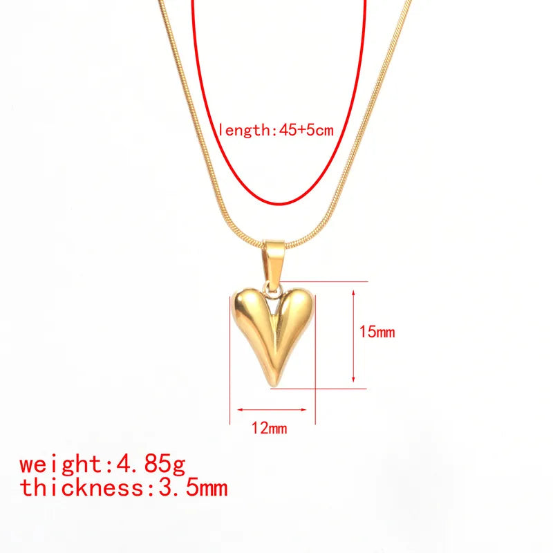 Cadena de corazon