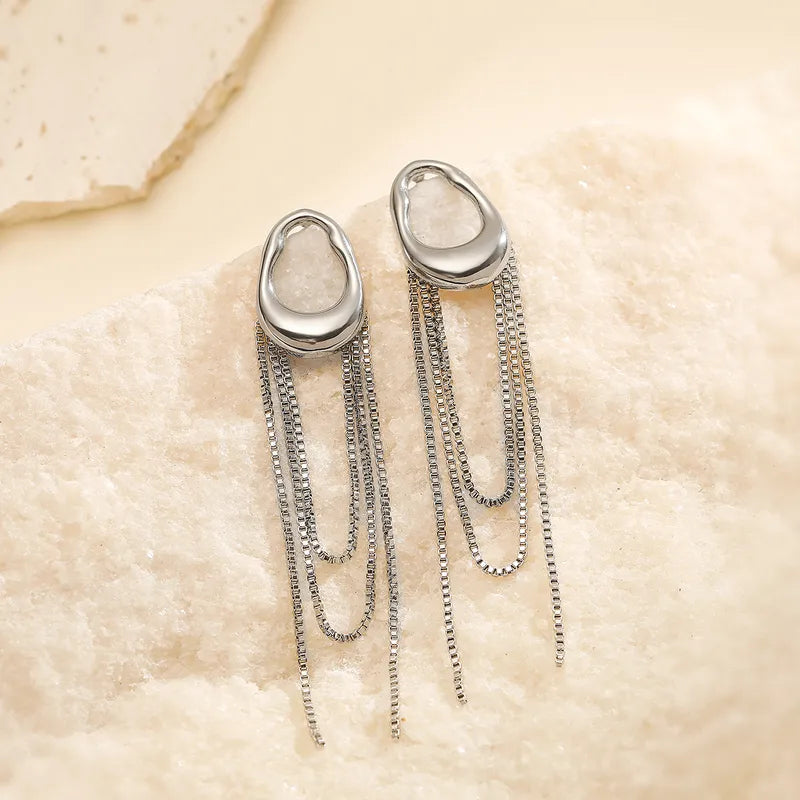 Zarcillos elegantes largos