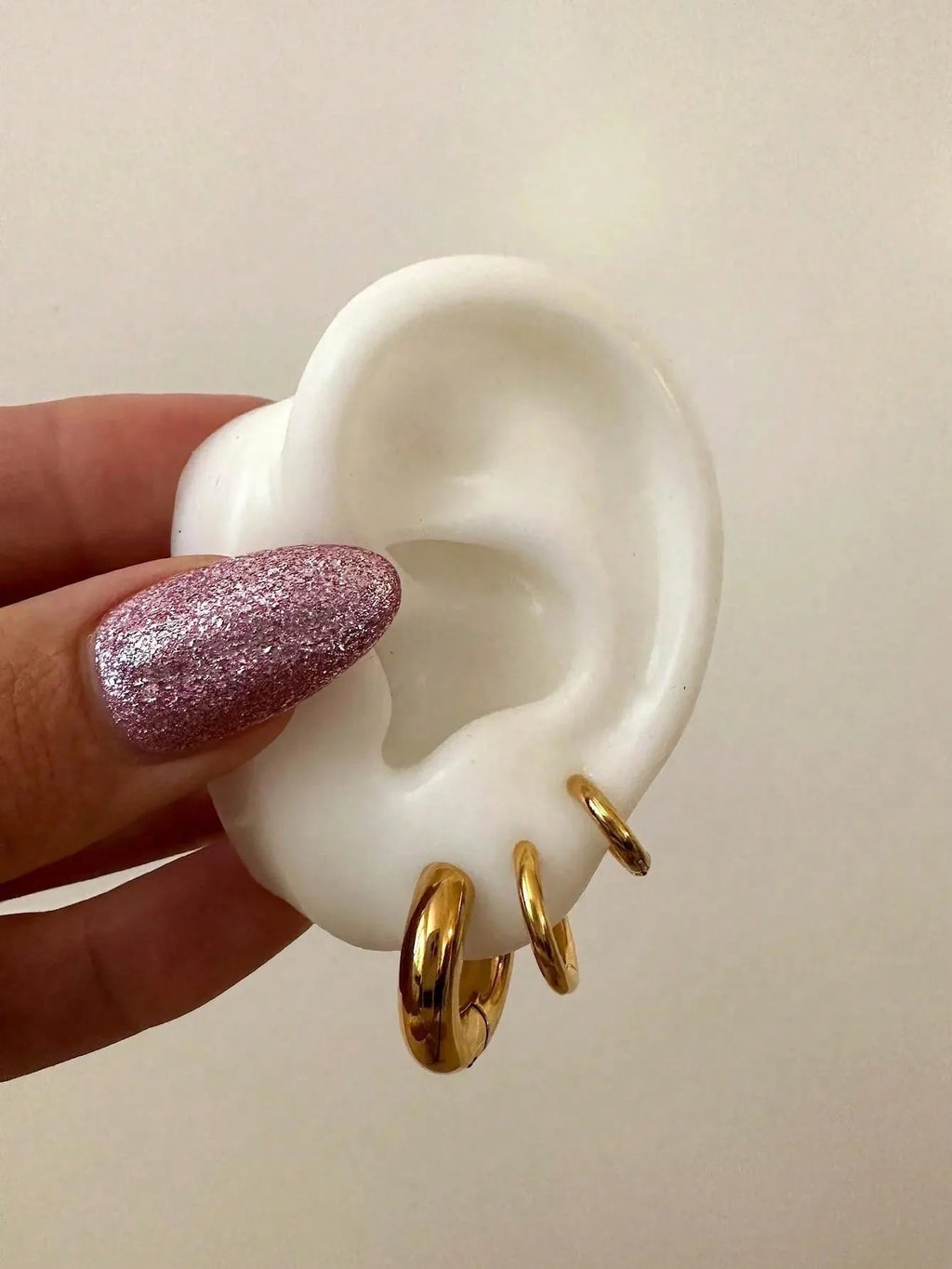 Set de 3 pares de aretes