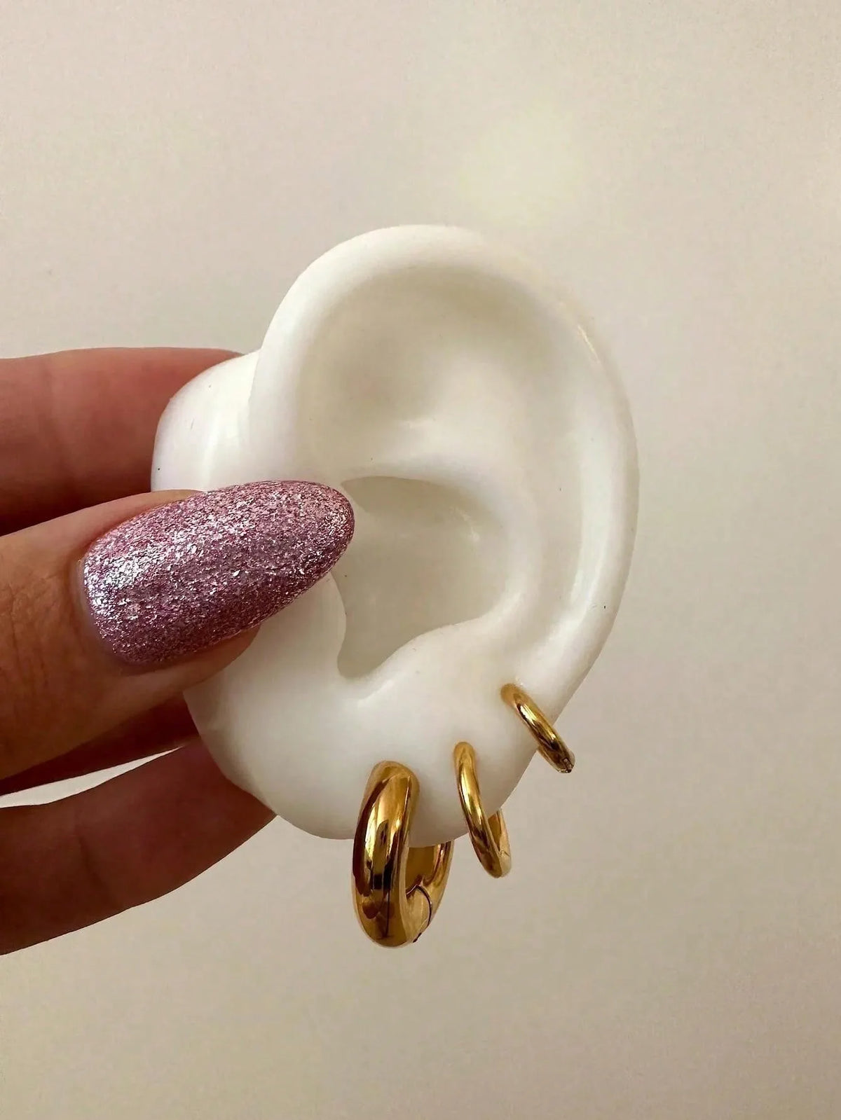 Set de 3 pares de aretes