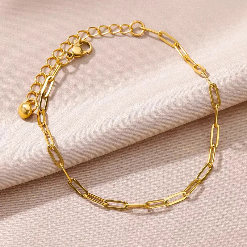 Pulsera clasica de eslabones