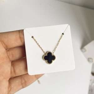 Collar Van Cleef - Negro