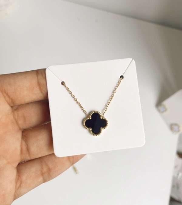Collar Van Cleef - Negro
