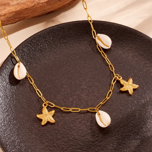 Cadena multidijes - Estrellas con ostras