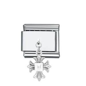 Charm colgante - Cruz ornamental