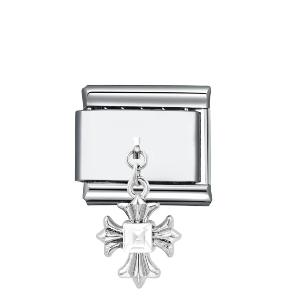 Charm colgante - Cruz ornamental