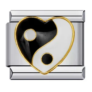 Charm - Corazon Yin Yang