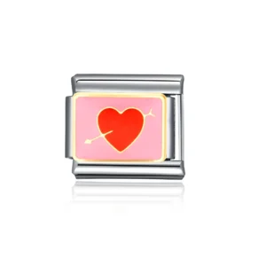 Charm - Corazon flechado