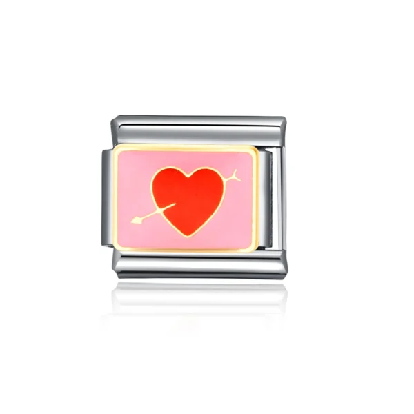 Charm - Corazon flechado