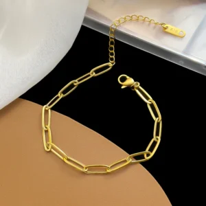 Pulsera basica de eslabones