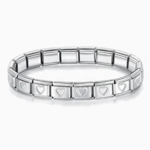Brazalete italiano - Contorno de corazon