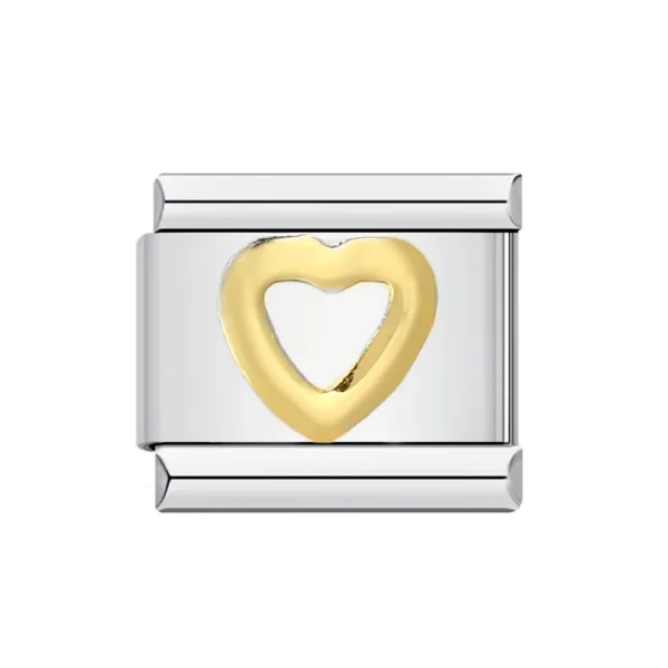 Charm - Contorno de corazon