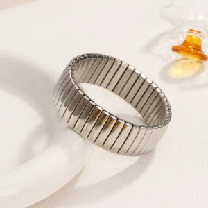 Brazalete plateado
