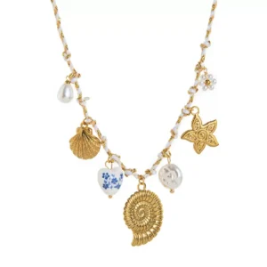 Cadena de poliester Blanco